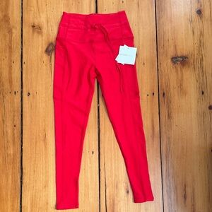 Beyond Yoga Vibrant Red Women’s Leggings